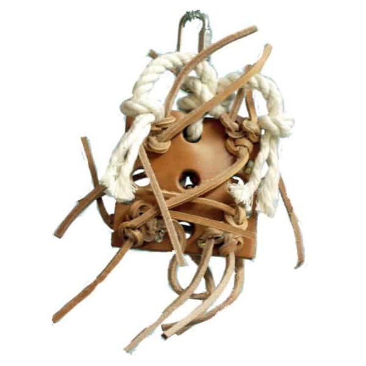 Zoo-Max Zoo Max FORAGING SM (H5″) (no nuts) *LEATHER* 219S