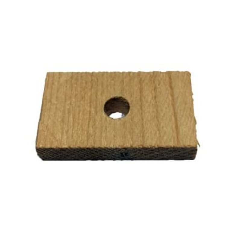 Chirp N Dales Wood Small Natural .25″H X 1.50″W X .875″LO (H1/4)