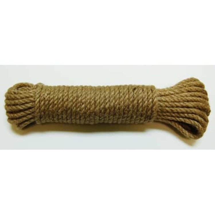 Zoo-Max Zoo Max JUTE ROPE (NATURAL) 3/16″ X 50FT