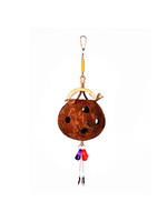 Kings Cages Kings FORAGING TOY NATURALS COCONUT AND BAMBOO  K986