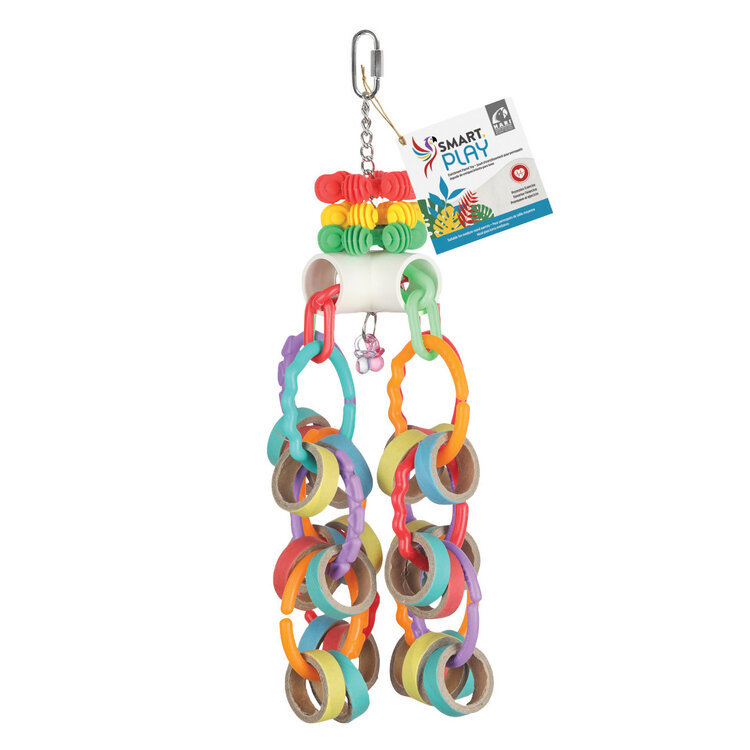 Hagen HARI SMART.PLAY Enrichment Parrot Toy - Bagel Cascade