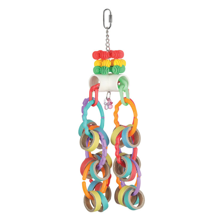 Hagen HARI SMART.PLAY Enrichment Parrot Toy - Bagel Cascade