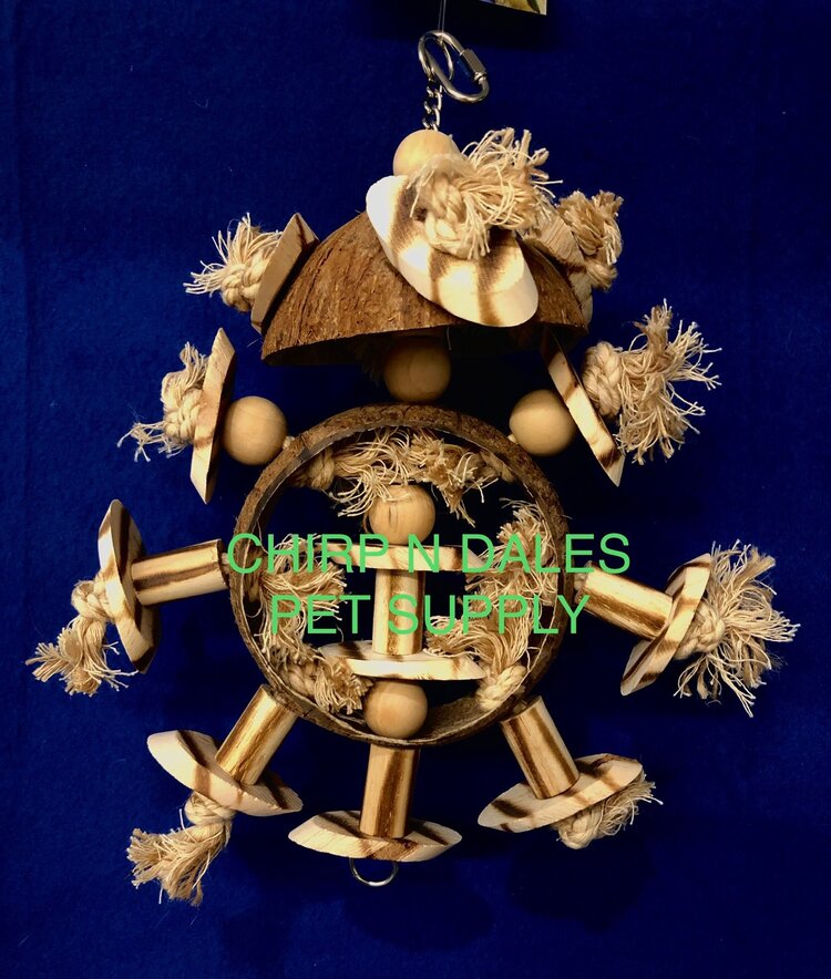 Kings Cages Natural Coconut and Sisal Ropes Large