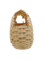Hagen Living World Bamboo Bird Nest for Finches - Small - 8 cm x 9 cm x 12 cm (3.1in x 3.5in x 4.7in in) 82001