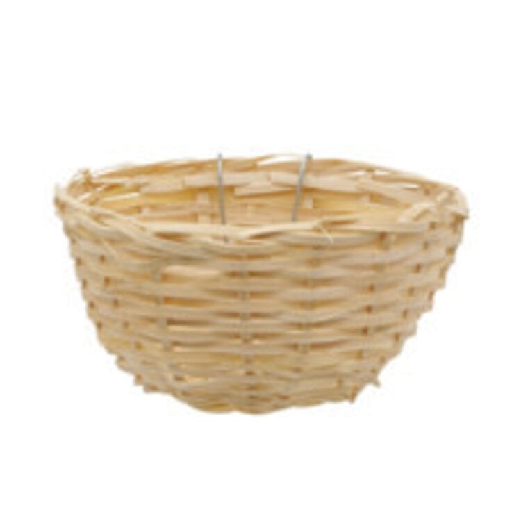 Living World Hagen Living World Bamboo Bird Nest for Canaries - 11 cm x 5.5 cm (4.3in x 2.2in in)  82000
