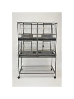 Glitter Pets GP DELUXE DOUBLE STACKED BREEDING CAGE 4020-2 (BR01)