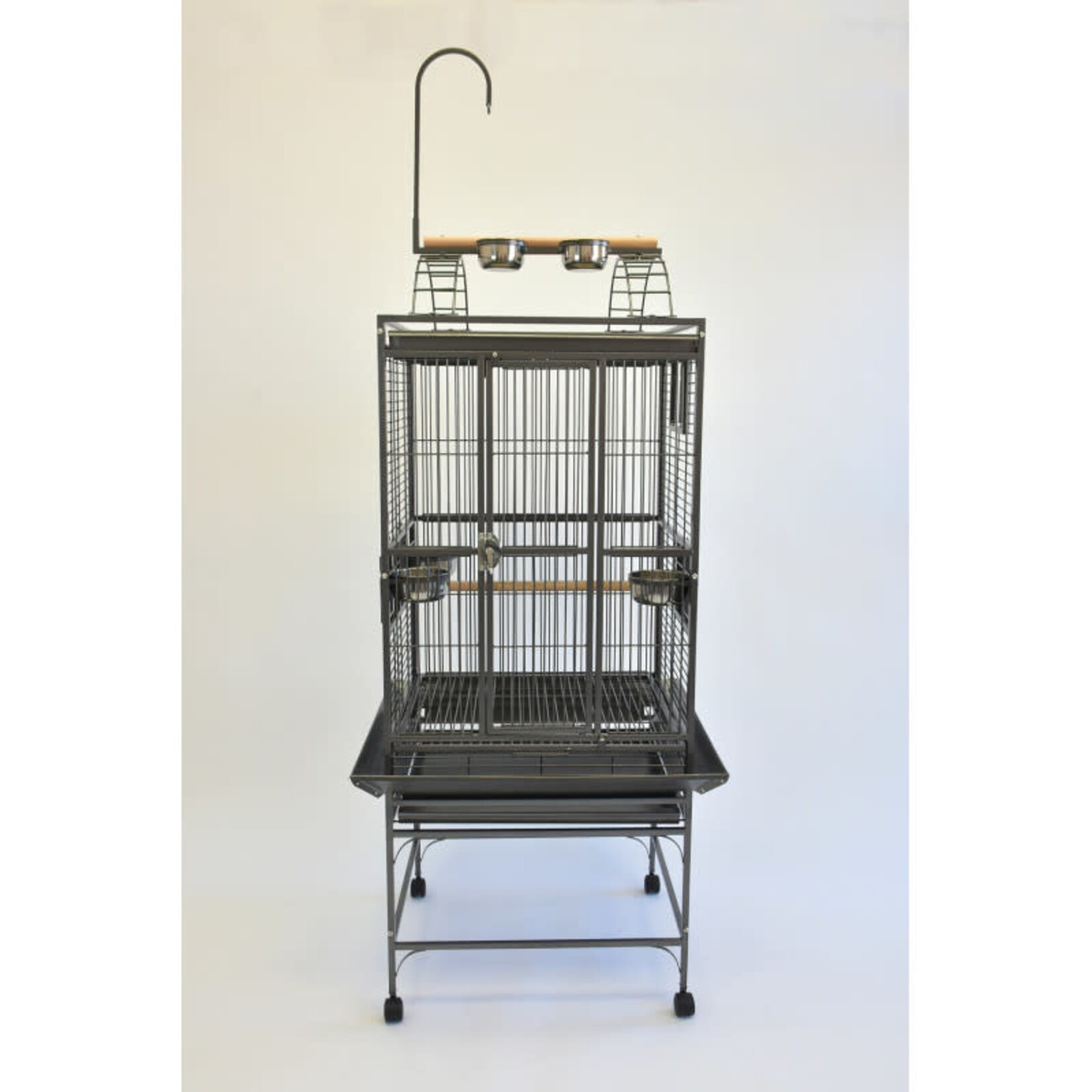 Glitter Pets GP Playtop Cage 24''x22'' Black