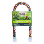 Living World Living World Multi-Coloured Cotton Perch - 20 mm dia x 53 cm L