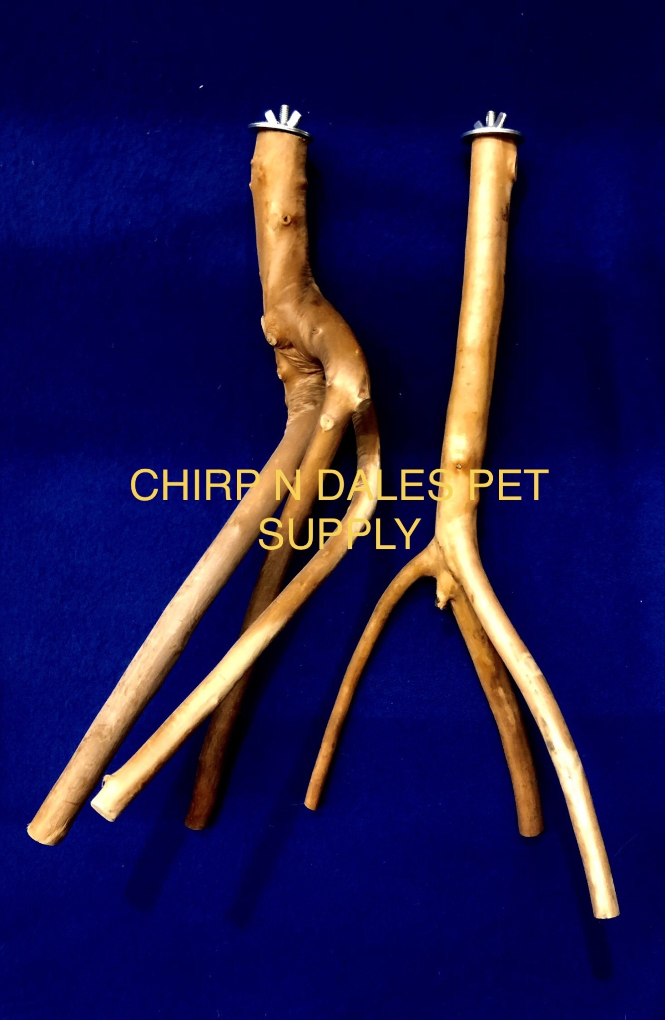 Multi Branch Natural Wood Perches Chirp N Dales Pet Supply