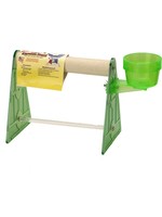 Polly's  Pet Products Polly's Portable Stand with polly's Pastels Perch - Large