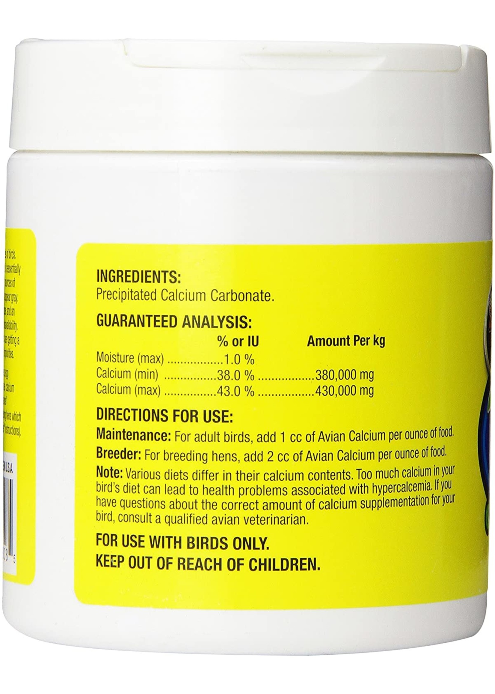 Zoo Med Labs Zoo Med Avian Calcium (8oz)