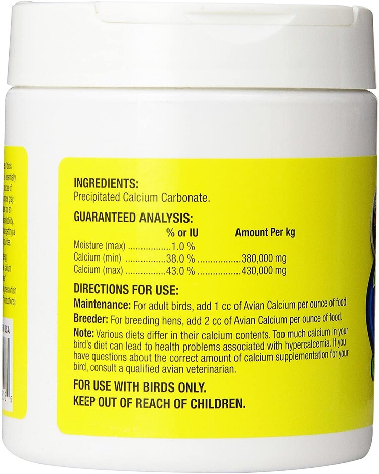 Zoo Med Labs Zoo Med Avian Calcium (8oz)