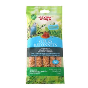Living World Living World Sticks Tasty Treats For Budgies (5.3oz)