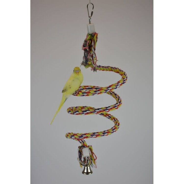 Glitter Pets Jolly Jungle Bungee Rope Bird Perch  Boings