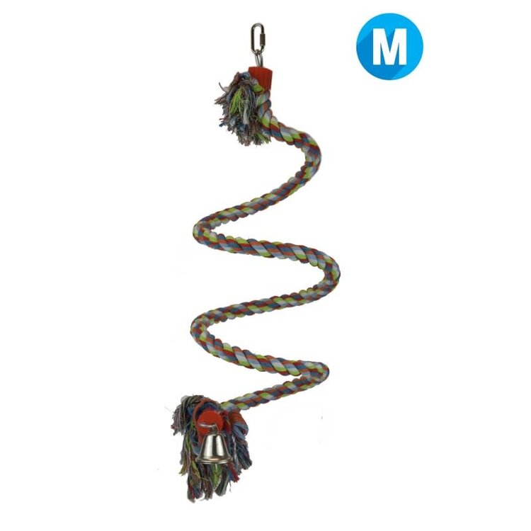 Glitter Pets Jolly Jungle Bungee Rope Bird Perch  Boings