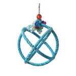 Hagen Hagen HARI SMART.PLAY Enrichment Parrot Toy - Roper Orbiter Perch n Swing - Small 81008