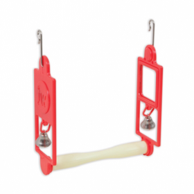 JW® ACTIVITOY® DOUBLE MIRROR PERCH BIRD TOY