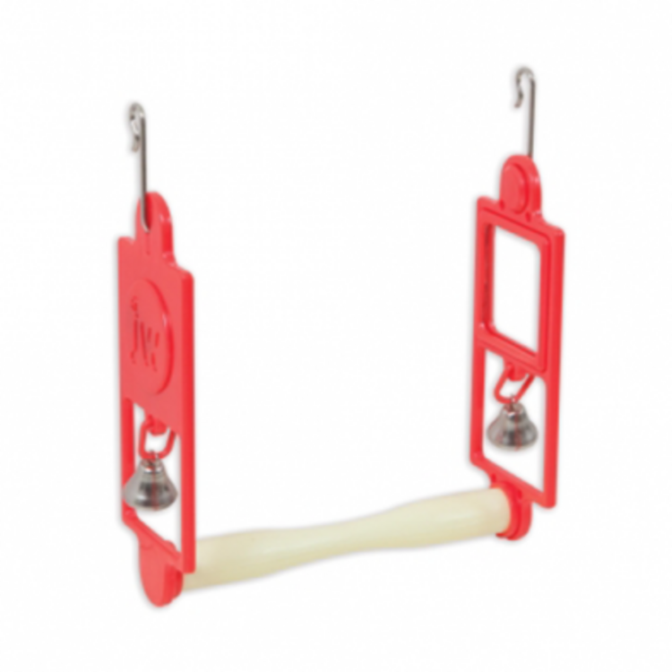 JW® ACTIVITOY® DOUBLE MIRROR PERCH BIRD TOY