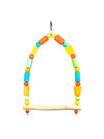 Kings Cages MEDIUM COLORFUL PERCH SWING