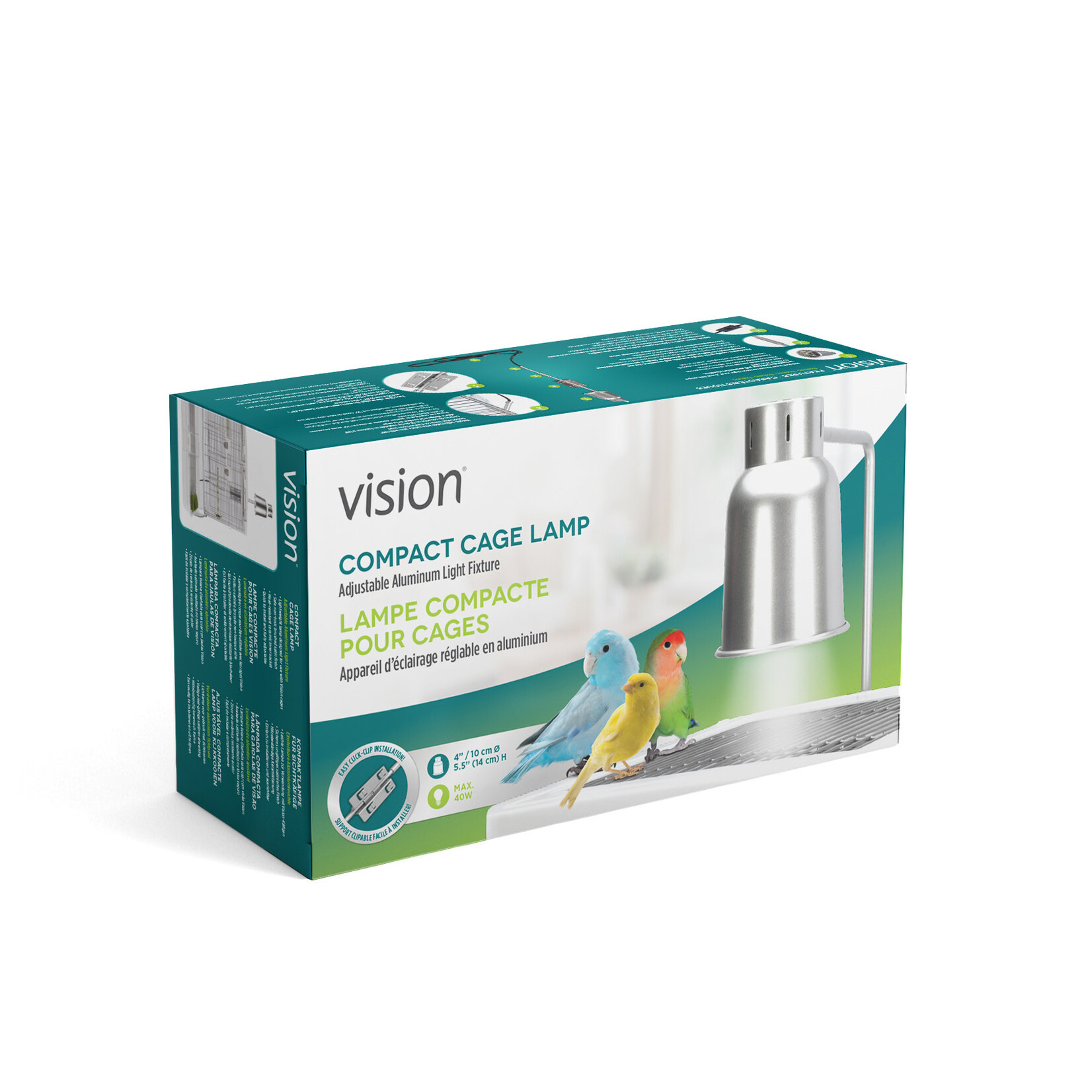 Vision Vision Compact Cage Aluminum Lamp Fixture