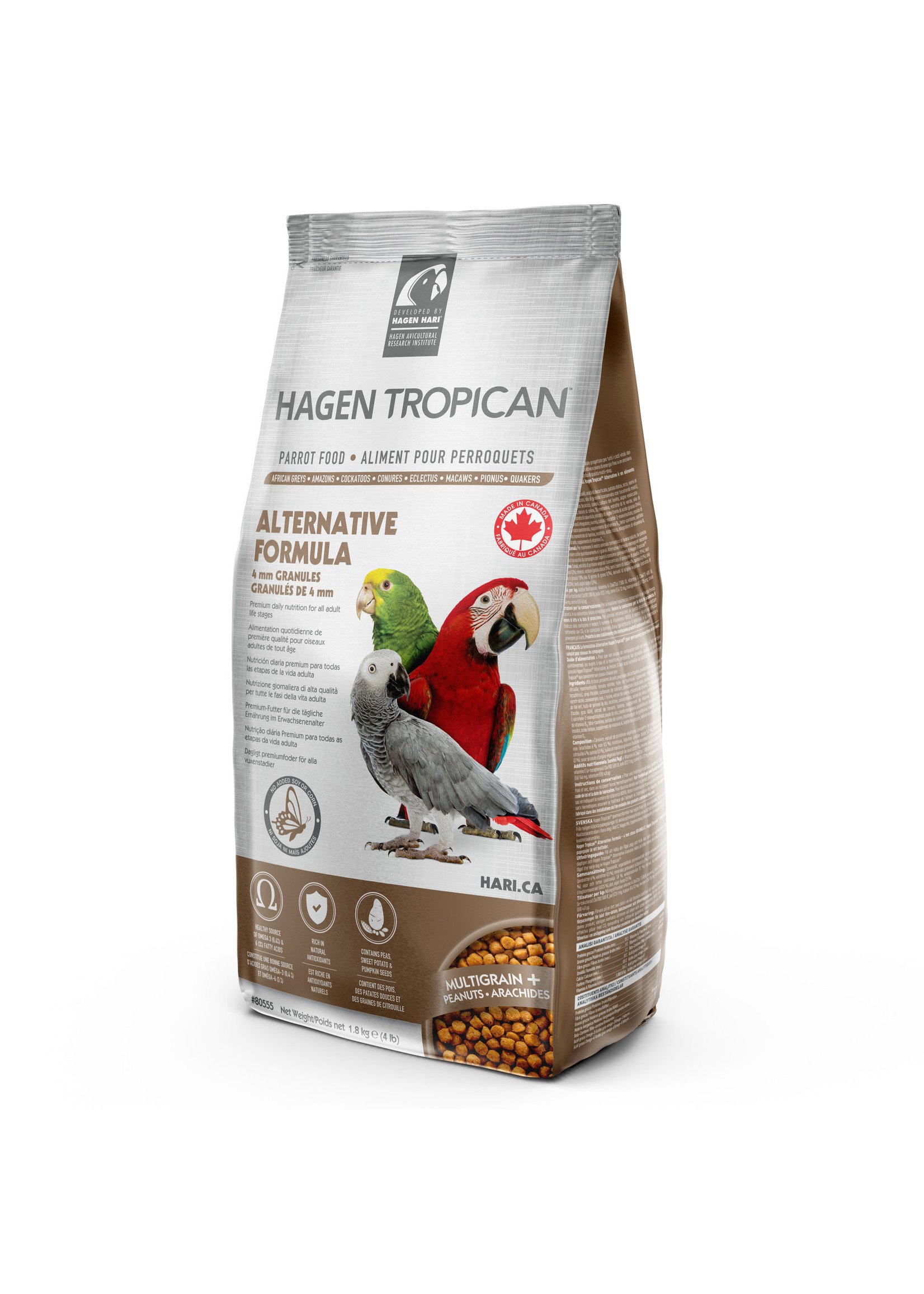 Hagen Hagen Tropican Alternative Formula Parrot Food (4lb)