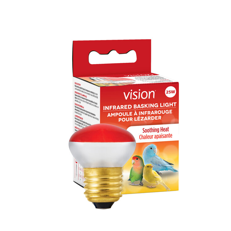 Vision Vision Infrared Basking Light 25W – Gentle Infrared Heat for Birds