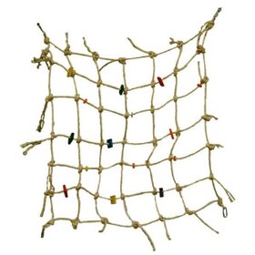 Zoo-Max Zoo Max Sisal Climbing Net 30" x 30" | Parrot Net #671
