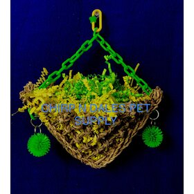 Bonkers Bonkers Seagrass Triangle Purse