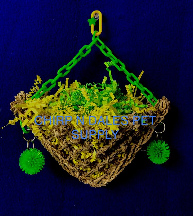 Bonkers Bonkers Seagrass Triangle Purse