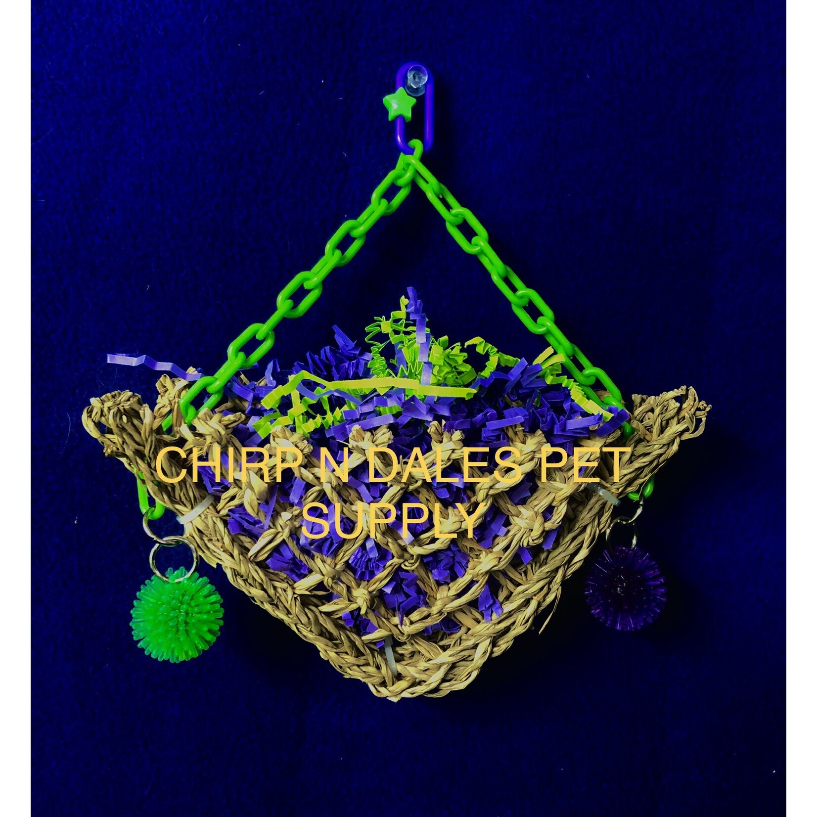 Bonkers Bonkers Seagrass Triangle Purse