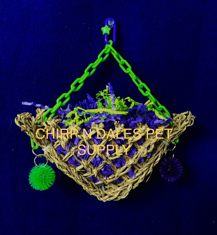 Bonkers Bonkers Seagrass Triangle Purse