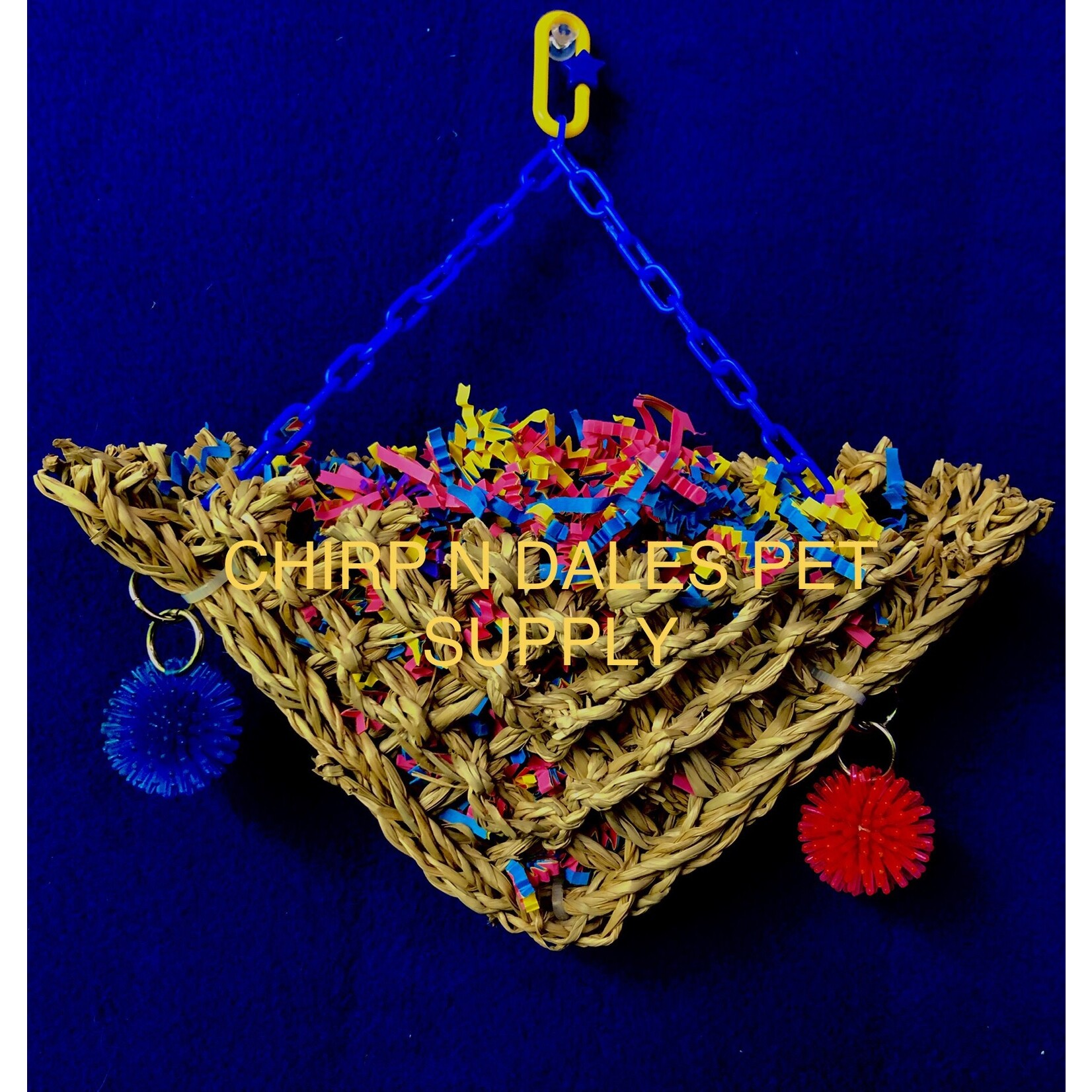 Bonkers Bonkers Seagrass Triangle Purse