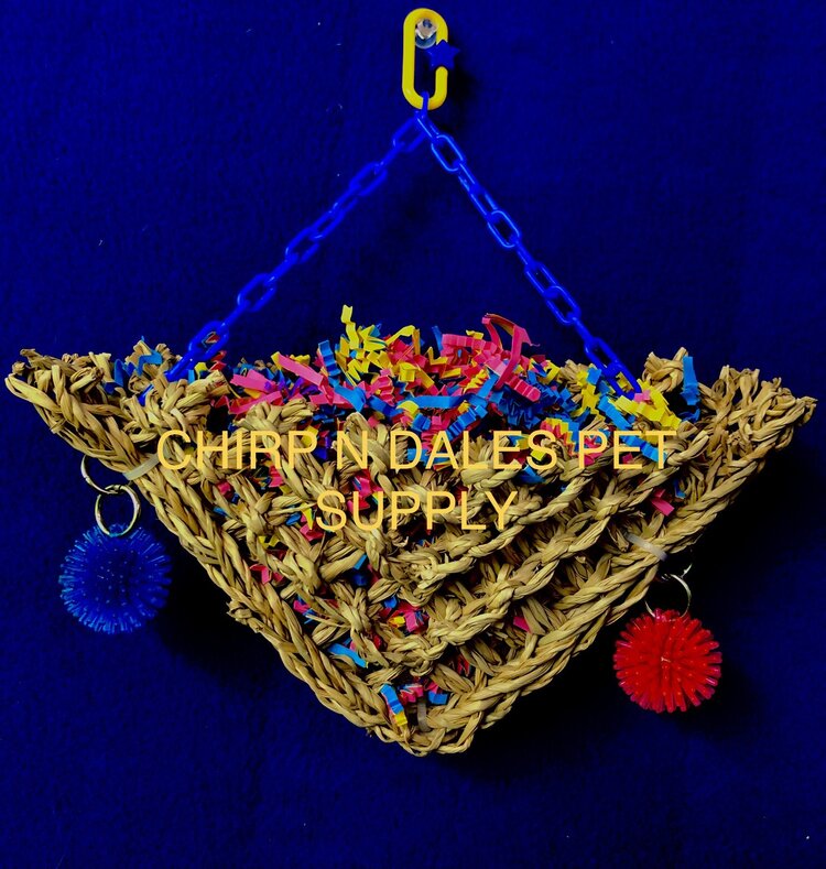 Bonkers Bonkers Seagrass Triangle Purse