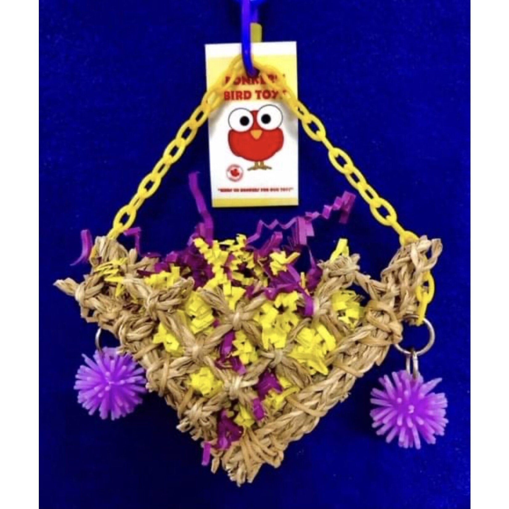 Bonkers Bonkers Seagrass Triangle Purse