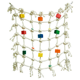 Zoo-Max Zoo Max Cotton Climbing Net 30" x 30" 3/8" | #672