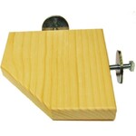 Zoo Max CORNER SHELF 5″ X 5″ + ANGLE T4022