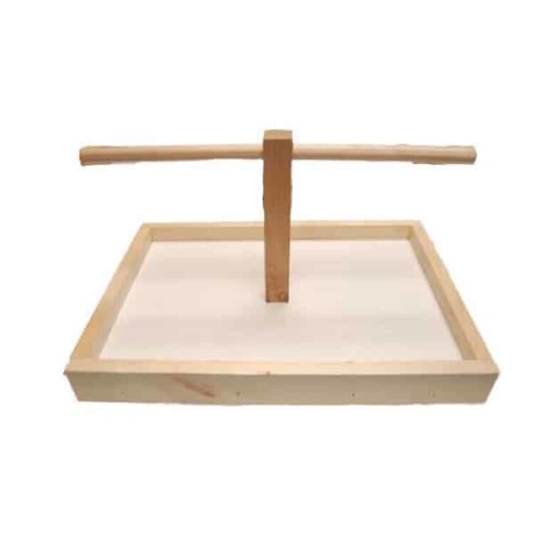 Zoo-Max Zoomax Wood Play Stand Model #1 XS (9″ X 12″ X 7″)