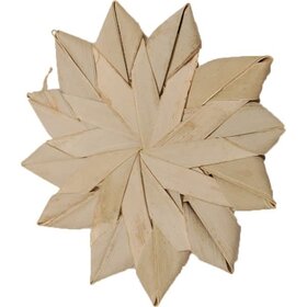 Chirp N Dales Palm leaf flower LARGE (4″-10cm)