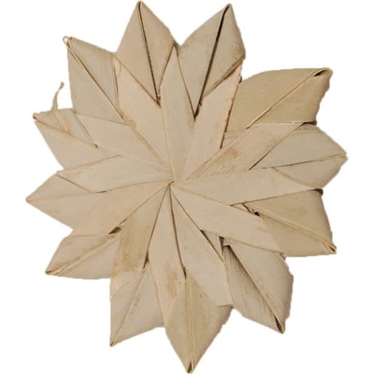 Chirp N Dales Palm leaf flower LARGE (4″-10cm)