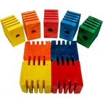 Chirp N Dales Groovy Colored 1.75″H X 1.5″W X 1″LO (H3/8) 200659C