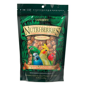 Lafeber's Lafeber Nutri-Berries Tropical Fruit Parakeet, Cockatiel & Conure (10oz)