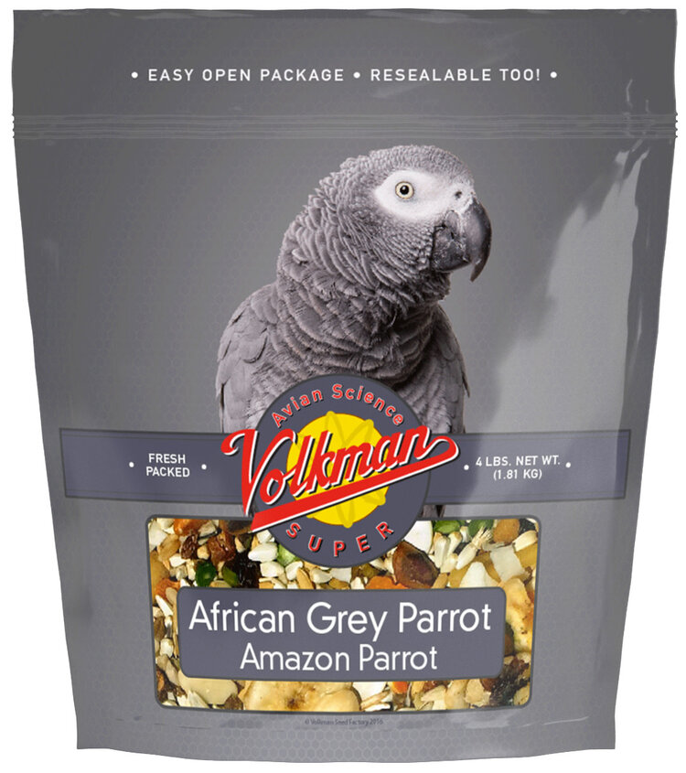 Volkmans Volkmans Avian Science African Grey Parrot (4lb)