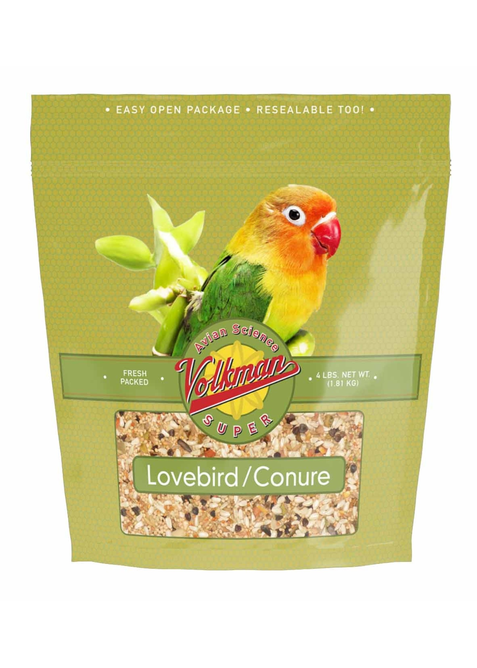 Volkmans Volkmans Avian Science Lovebird/Conure(4lb)