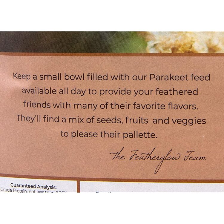 Volkmans Volkmans Featherglow Parakeet (20lb)