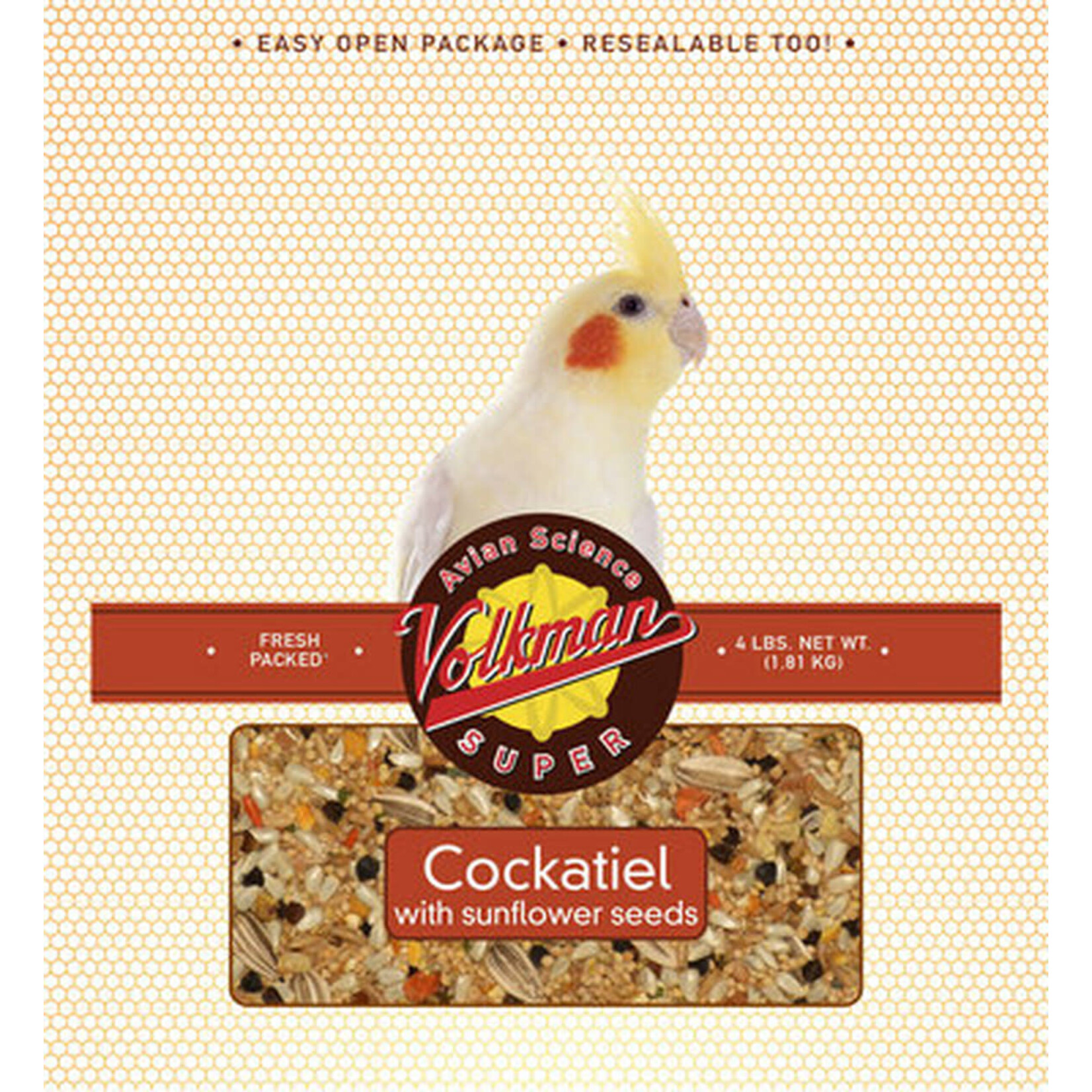 Volkmans Volkmans  Avian Science Super Cockatiel  W/Sun (20lb)