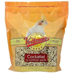 Volkmans Volkmans Avian Science Cockatiel  No Sunflower (4lb)