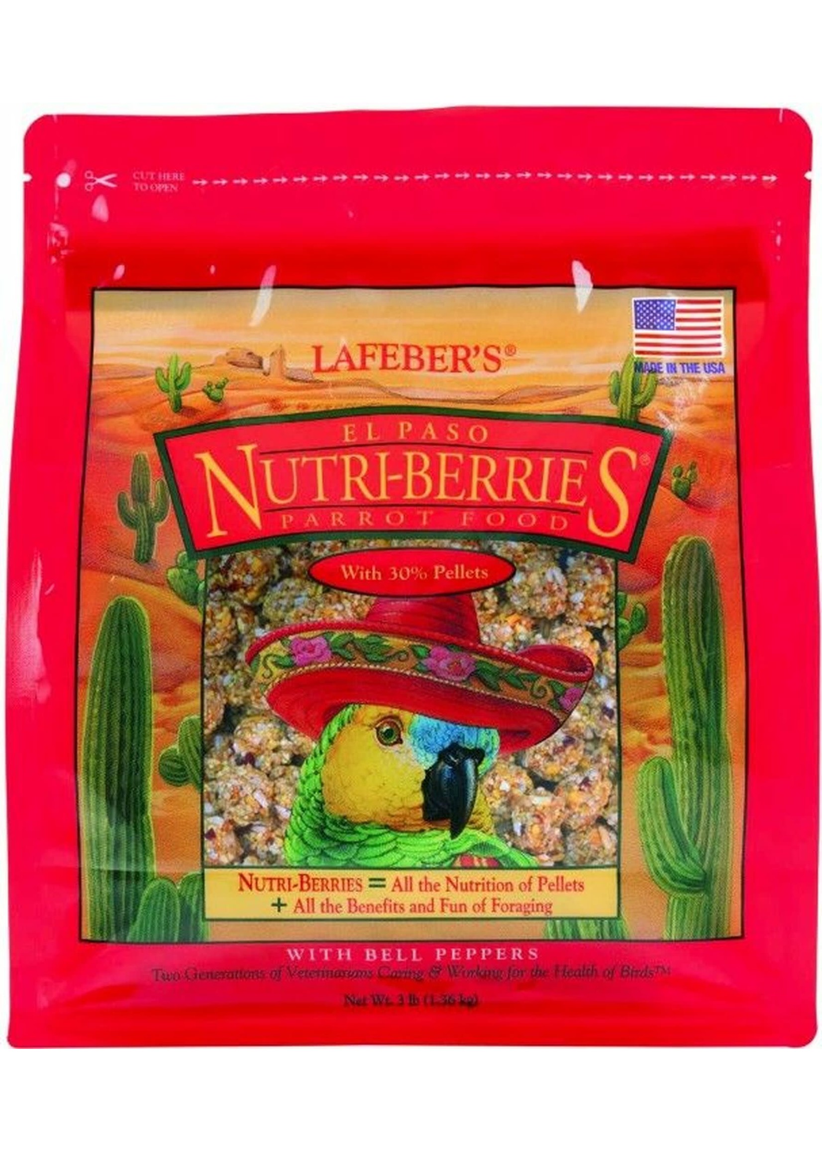 Lafeber's Lafeber Nutri-Berries El Paso Parrot (3lb)