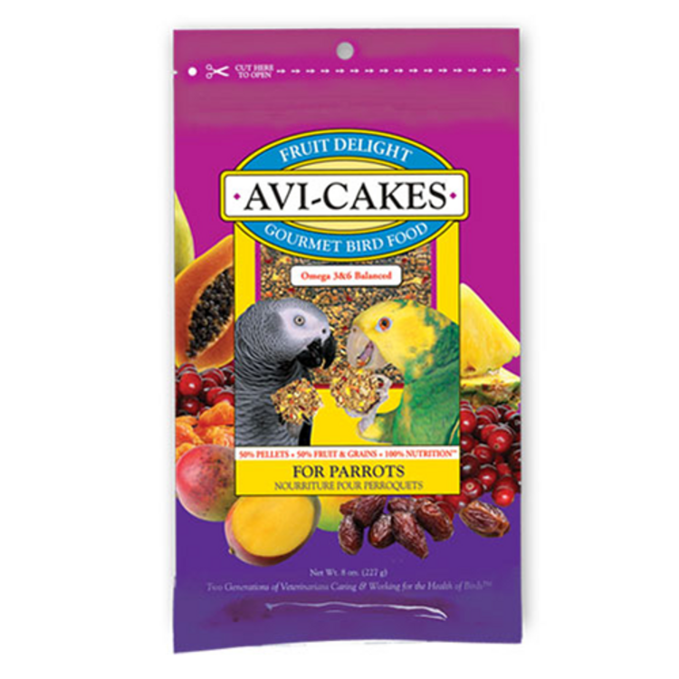Lafeber's Lafeber Avi-Cakes Fruit Delight for Parrots (8oz)