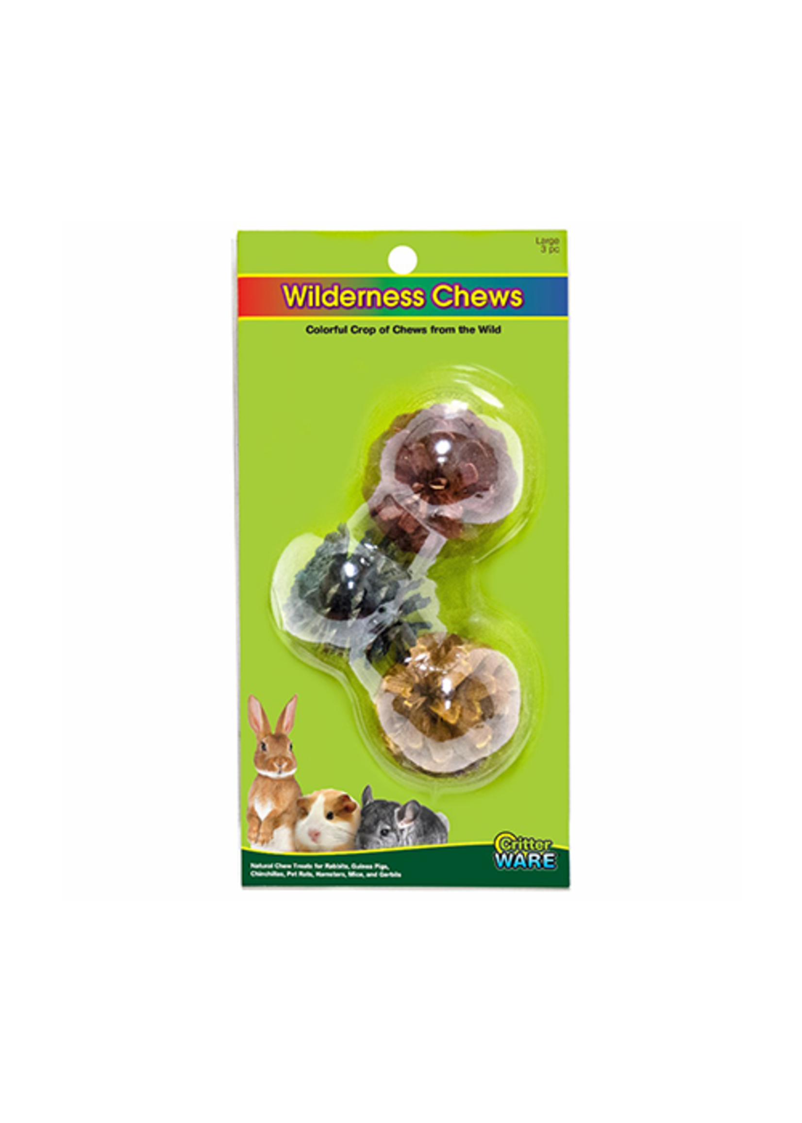 Ware  Manufacturing Ware  Carnival Wilderness Chews 3pc