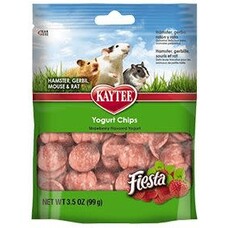 Kaytee Kaytee Fiesta Strawberry Flavour Yogurt Chips Small Animal 3.5OZ